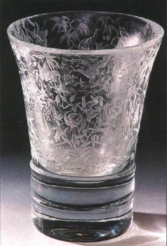 Collectible Engraved Glass.